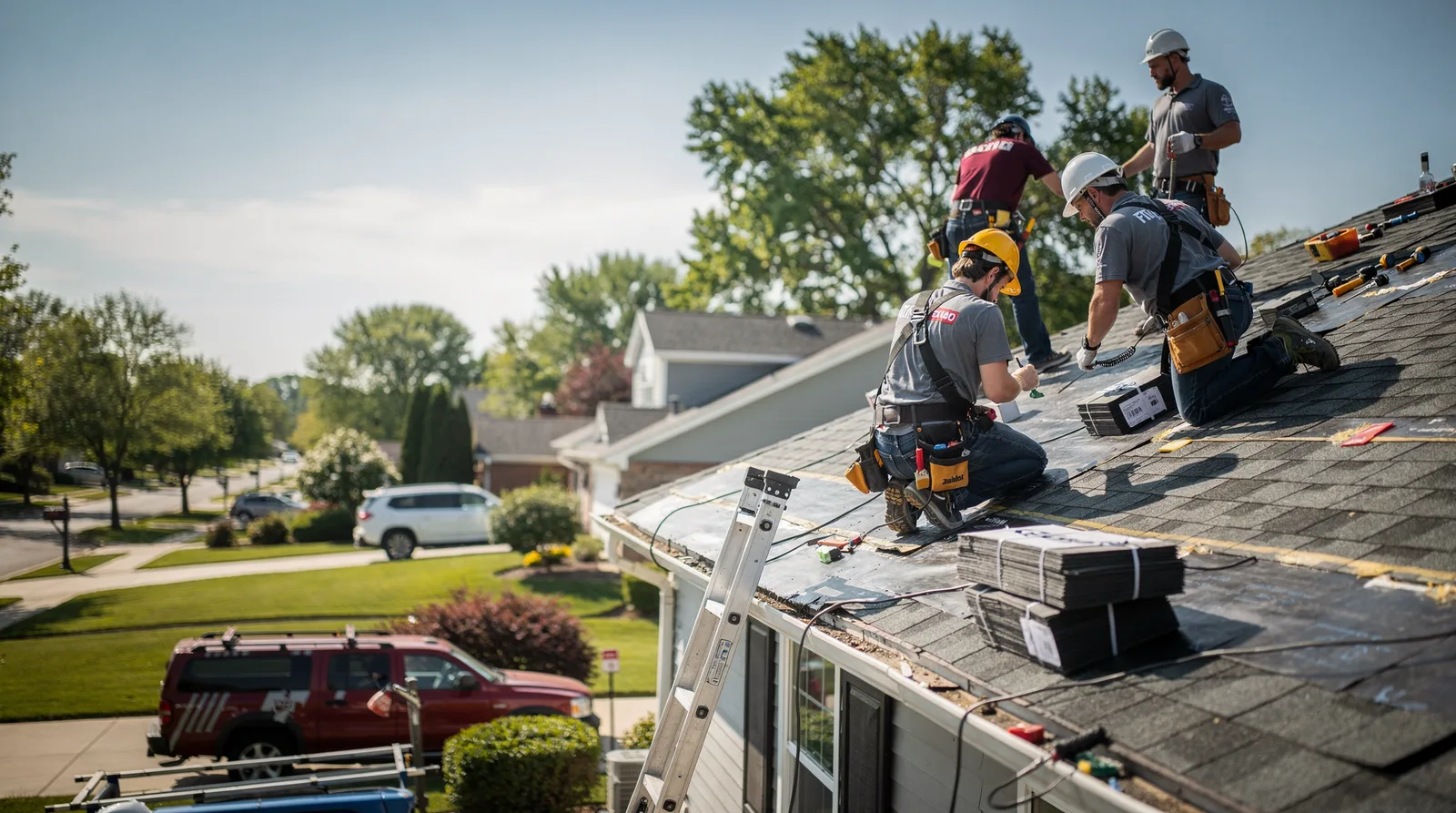 Roof Repair in Montgomery, IL around you